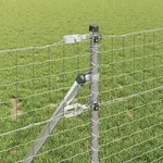 vidaXL Zaunpfosten 12 pcs Silber 70 cm Pulverbeschichteter Stahl