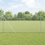 vidaXL Sechseckzaun 1x100 m Verzinkter Stahl