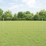 vidaXL Zaunpfosten 11 Stk U-Profil 80 cm verzinkter Stahl