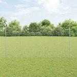 vidaXL Zaunpfosten 22 St&uuml;ck U-Profil 160 cm verzinkter Stahl