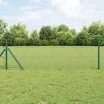vidaXL Sechseckzaun Gr&uuml;n 0.5x50 m