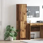 vidaXL B&uuml;fett-Schrank Altholz Massivholz Altholz Standard B&uuml;fett-Schrank