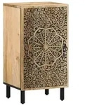 vidaXL Beistellschrank 40x33x75 cm Massivholz Mango