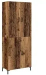 vidaXL Highboard Wandmontiert Altholz 69,5 x 34 x 180 cm Holzwerkstoff