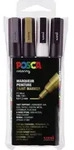 POSCA Pigmentmarker PC3M, 4er Etui