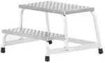 Hymer Maschinentritt Aluminium-Lochblech R13 2 Stufen