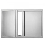 VEVOR Grill-Zugangst&uuml;r, 774 x 532 mm, Doppelte Au_enk&uuml;chent&uuml;r,...