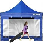 VEVOR Pavillon faltbar 3x3m Faltpavillon 240g PVC-beschichtetes Polyester