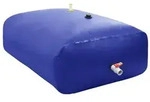 vidaXL Wassertank mit Wasserhahn Faltbar 5000 L PVC