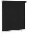 vidaXL Au&szlig;enrollo 120x140 cm Schwarz