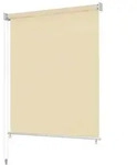 vidaXL Au&szlig;enrollo 120 x 230 cm Cremewei&szlig;