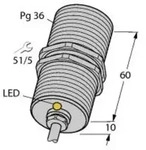 Turck Induktiver Sensor b&uuml;ndig PNP, Schlie&szlig;er BI20-G47-AP4X