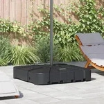 vidaXL 2-tlg. Ampelschirmst&auml;nder-Set 150 kg Sand oder 113 kg Wasser