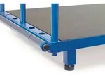 4 Palettenf&uuml;&szlig;e Unterfahrh&ouml;he 100 mm