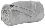 vidaXL &Uuml;berwurfdecke Grau 130 x 150 cm Fleece