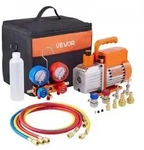 VEVOR 113 L/min Vakuumpumpe, einstufig, Drehschieber-HVAC-Luftvakuumpumpe,