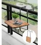VEVOR Balkontisch, 595x400 mm, klappbarer Balkonh&auml;ngetisch, Klapptisch f&uuml;r