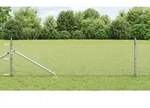 vidaXL Hexagonzaun 0,8x50 m feuerverzinkter Stahl