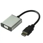 VALUE Adapterkabel HDMI zu VGA+3,5mm-Audio (Stereo) Adapter, Terminatoren, Konverter