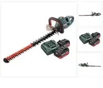 Metabo HS 18 LTX BL 65 Akku Heckenschere 18 V 60 cm Brushless + 2x Akku 5,5 Ah +