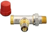 Danfoss Ventilgeh&auml;use RA-N 15 G 3/4 AG, Durchgang, matt vernickelt, 1 Stk.