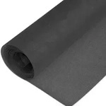 Intirilife Fliegennetz aus Fiberglas Schwarz Meterware Breite 120cm Maschenweite