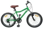 vidaXL Kinderfahrrad 20 Zoll 6-Speed f&uuml;r 6-11 Jahre alt Gr&uuml;n