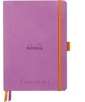 Rhodia Goalbook A5 120 Bl 90g wei&szlig;, Dot/punktkariert Flieder 117580C