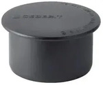 Geberit Muffenstopfen Silent-PP, DN 150, 160mm, PP-MD, Schwarz, 390728141