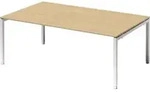 Bisley Konferenztisch DUH2012MP396 U 2000x650-850x1200mm ws/ah