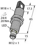 Turck 1610009 Ultraschall-Reflexionstaster RU40U-M18MS-UP8X2-H1151 PNP 1St.