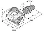 Turck Induktiver Sensor b&uuml;ndig PNP, Schlie&szlig;er BI4U-EM12WDTC-AP6X