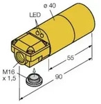 Turck Induktiver Sensor nicht b&uuml;ndig NI30-K40SR-FZ3X2