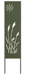 vidaXL Garten Sichtschutz-Leinwand Olivgr&uuml;n 32 x 140 cm