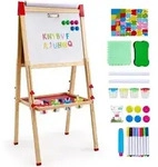 VEVOR Kunststaffelei f&uuml;r Kinder, 3-in-1-Kunststaffelei aus Holz, mit...