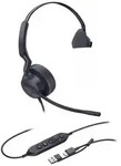 Yealink Headset UH42 Mono USB-C/A Eingabe / Ausgabe Kopfh&ouml;rer & Headsets