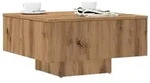 vidaXL Couchtisch Artisan-Eiche 60x60x31,5 cm Holzwerkstoff