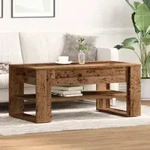 vidaXL Couchtisch aus altem Holz 102x55x45 cm, technisches Holz