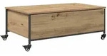 vidaXL Couchtisch Artisan-Eiche 91 x 55 x 32 cm Holzwerkstoff