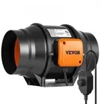 VEVOR Inline-Rohrventilator, 60 W, Rauchabzug, Inline-Kanalventilator mit...