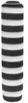 vidaXL Zaunblende Anthrazit und Wei&szlig; 1,5x50 m HDPE 75 g/m2