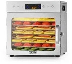 VEVOR D&ouml;rrger&auml;t D&ouml;rrautomat 8 Edelstahlschalen, elektrischer 400 W Futtertrockner