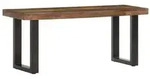 vidaXL Sitzbank 110 cm Altholz und Stahl