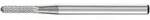 "Fr&auml;sstift "PFERD" - Hartmetall - Schaft-&Oslash; 3 mm - walzenrundform -...