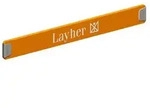 Layher Stirnbordbrett 1,44m