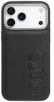 Audi TT Kunstleder MagSafe Case iPhone 17 Pro - Schwarz