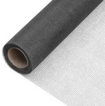 vidaXL Fliegengitter Fiberglas 112x1000 cm Schwarz