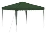 vidaXL Pop-up Partyzelt Gr&uuml;n 288 x 288 x 245 cm Oxford-Stoff