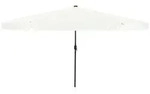 vidaXL Sonnenschirm mit LED-Leuchten 395x245 cm Sandwei&szlig;
