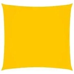 vidaXL Sonnensegel Oxford-Gewebe Quadratisch 2x2 m Gelb
